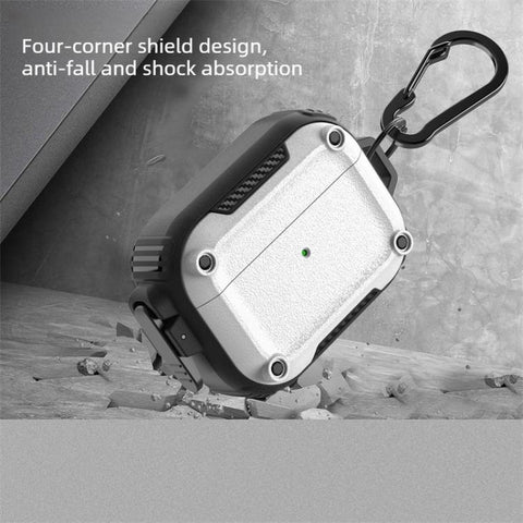Explorer Buckle Frosted Earphone Protective Cover with Carabiner, For AirPods Pro 2