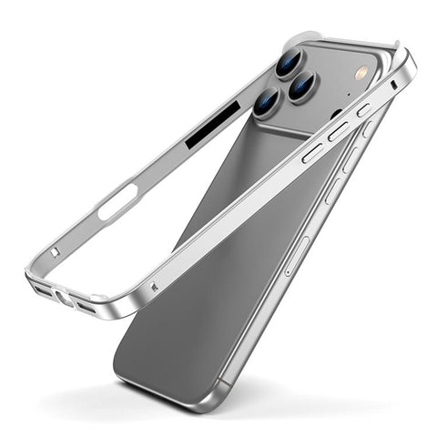 Metal Hybrid Silicone Four-Corner Shockproof Cooling Phone Frame Case, For iPhone 18 Pro / 17 Pro, For iPhone 18 Pro Max / 17 Pro Max, For iPhone 17, For iPhone Air