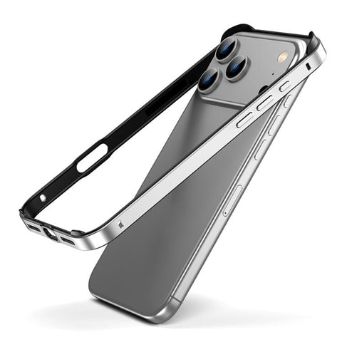 Metal Hybrid Silicone Four-Corner Shockproof Cooling Phone Frame Case, For iPhone 18 Pro / 17 Pro, For iPhone 18 Pro Max / 17 Pro Max, For iPhone 17, For iPhone Air