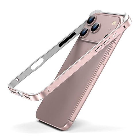 Metal Hybrid Silicone Four-Corner Shockproof Cooling Phone Frame Case, For iPhone 18 Pro / 17 Pro, For iPhone 18 Pro Max / 17 Pro Max, For iPhone 17, For iPhone Air