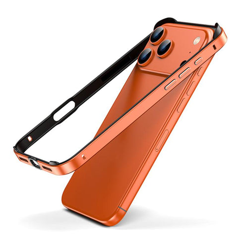 Metal Hybrid Silicone Four-Corner Shockproof Cooling Phone Frame Case, For iPhone 18 Pro / 17 Pro, For iPhone 18 Pro Max / 17 Pro Max, For iPhone 17, For iPhone Air