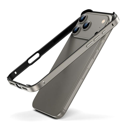 Metal Hybrid Silicone Four-Corner Shockproof Cooling Phone Frame Case, For iPhone 18 Pro / 17 Pro, For iPhone 18 Pro Max / 17 Pro Max, For iPhone 17, For iPhone Air