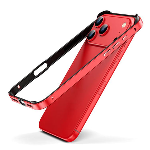 Metal Hybrid Silicone Four-Corner Shockproof Cooling Phone Frame Case, For iPhone 18 Pro / 17 Pro, For iPhone 18 Pro Max / 17 Pro Max, For iPhone 17, For iPhone Air