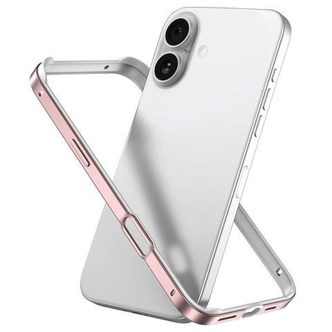 Metal Hybrid Silicone Four-Corner Shockproof Cooling Phone Frame Case, For iPhone 18 Pro / 17 Pro, For iPhone 18 Pro Max / 17 Pro Max, For iPhone 17, For iPhone Air