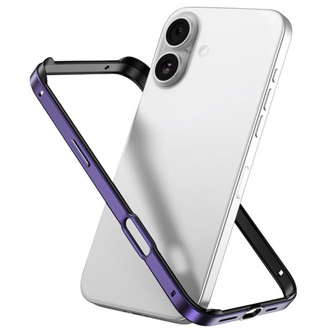 Metal Hybrid Silicone Four-Corner Shockproof Cooling Phone Frame Case, For iPhone 18 Pro / 17 Pro, For iPhone 18 Pro Max / 17 Pro Max, For iPhone 17, For iPhone Air