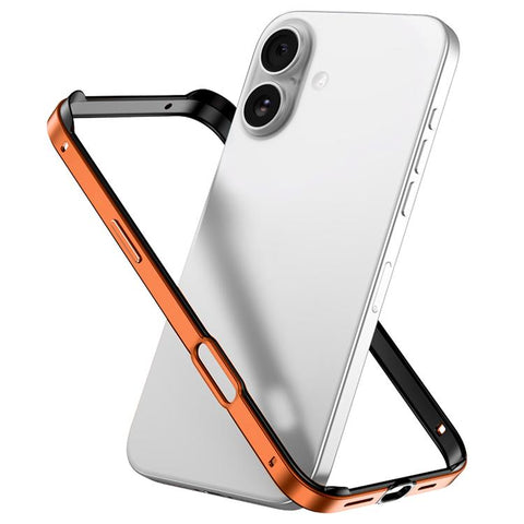 Metal Hybrid Silicone Four-Corner Shockproof Cooling Phone Frame Case, For iPhone 18 Pro / 17 Pro, For iPhone 18 Pro Max / 17 Pro Max, For iPhone 17, For iPhone Air