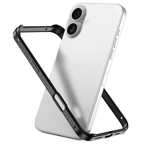 Metal Hybrid Silicone Four-Corner Shockproof Cooling Phone Frame Case, For iPhone 18 Pro / 17 Pro, For iPhone 18 Pro Max / 17 Pro Max, For iPhone 17, For iPhone Air