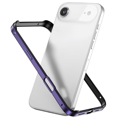 Metal Hybrid Silicone Four-Corner Shockproof Cooling Phone Frame Case, For iPhone 18 Pro / 17 Pro, For iPhone 18 Pro Max / 17 Pro Max, For iPhone 17, For iPhone Air