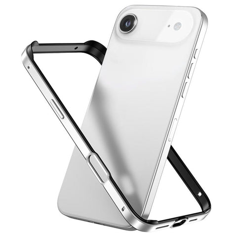 Metal Hybrid Silicone Four-Corner Shockproof Cooling Phone Frame Case, For iPhone 18 Pro / 17 Pro, For iPhone 18 Pro Max / 17 Pro Max, For iPhone 17, For iPhone Air