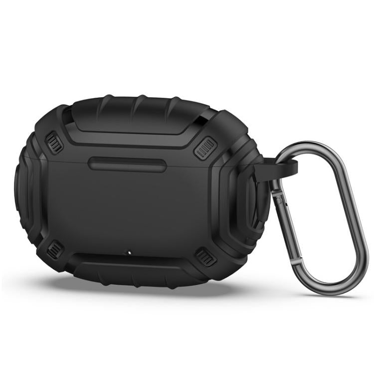 Frosted Anti Drop Shell TPU Earphone Cover with Metal Clip, For Beats Studio Buds / Buds+