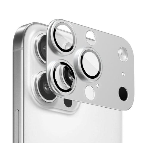 Kalebol Instant 17 Pro Max Full Coverage Metal Lens Film Protector, For iPhone 16 Pro Max, For iPhone 16 Pro, For iPhone 15 Pro Max, For iPhone 15 Pro, For iPhone 14 Pro, For iPhone 14 Pro Max
