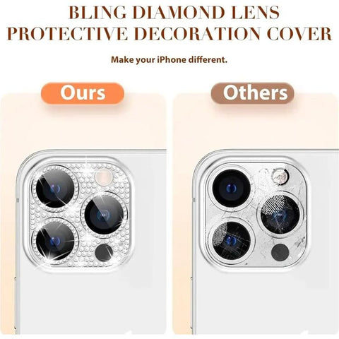Kalebol All-in-One Frosted Metal Armor Diamond-Shine Camera Lens Film, For iPhone 16 Pro Max, For iPhone 16 Pro, For iPhone 16 Plus, For iPhone 16, For iPhone 15 Pro Max, For iPhone 15 Pro