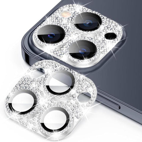 Kalebol All-in-One Frosted Metal Armor Diamond-Shine Camera Lens Film, For iPhone 16 Pro Max, For iPhone 16 Pro, For iPhone 16 Plus, For iPhone 16, For iPhone 15 Pro Max, For iPhone 15 Pro