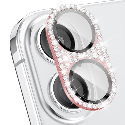 Kalebol All-in-One Frosted Metal Armor Diamond-Shine Camera Lens Film, For iPhone 16 Pro Max, For iPhone 16 Pro, For iPhone 16 Plus, For iPhone 16, For iPhone 15 Pro Max, For iPhone 15 Pro