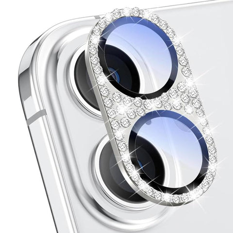 Kalebol All-in-One Frosted Metal Armor Diamond-Shine Camera Lens Film, For iPhone 16 Pro Max, For iPhone 16 Pro, For iPhone 16 Plus, For iPhone 16, For iPhone 15 Pro Max, For iPhone 15 Pro