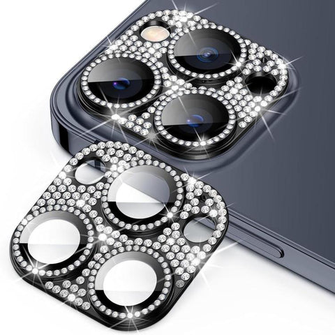Kalebol All-in-One Frosted Metal Armor Diamond-Shine Camera Lens Film, For iPhone 16 Pro Max, For iPhone 16 Pro, For iPhone 16 Plus, For iPhone 16, For iPhone 15 Pro Max, For iPhone 15 Pro