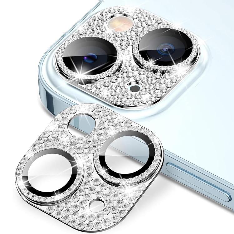 Kalebol All-in-One Frosted Metal Armor Diamond-Shine Camera Lens Film, For iPhone 15 Plus, For iPhone 15, For iPhone 14 Plus, For iPhone 14, For iPhone 14 Pro, For iPhone 14 Pro Max
