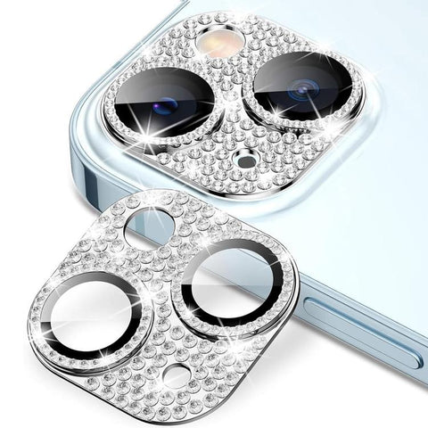 Kalebol All-in-One Frosted Metal Armor Diamond-Shine Camera Lens Film, For iPhone 15 Plus, For iPhone 15, For iPhone 14 Plus, For iPhone 14, For iPhone 14 Pro, For iPhone 14 Pro Max