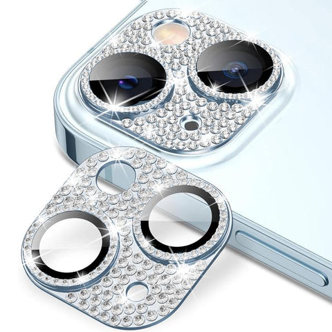 Kalebol All-in-One Frosted Metal Armor Diamond-Shine Camera Lens Film, For iPhone 15 Plus, For iPhone 15, For iPhone 14 Plus, For iPhone 14, For iPhone 14 Pro, For iPhone 14 Pro Max