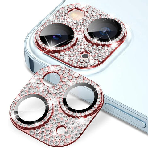 Kalebol All-in-One Frosted Metal Armor Diamond-Shine Camera Lens Film, For iPhone 15 Plus, For iPhone 15, For iPhone 14 Plus, For iPhone 14, For iPhone 14 Pro, For iPhone 14 Pro Max