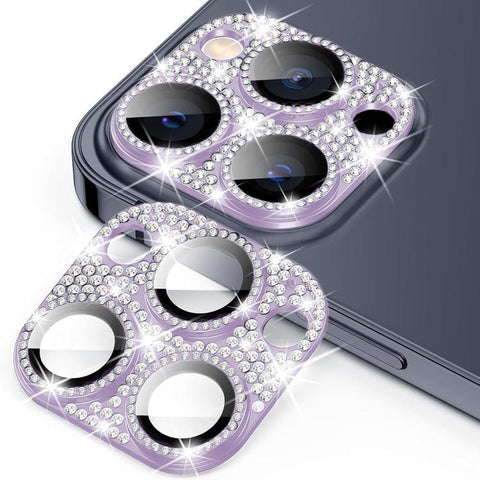 Kalebol All-in-One Frosted Metal Armor Diamond-Shine Camera Lens Film, For iPhone 15 Plus, For iPhone 15, For iPhone 14 Plus, For iPhone 14, For iPhone 14 Pro, For iPhone 14 Pro Max