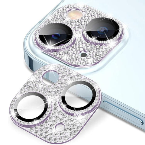 Kalebol All-in-One Frosted Metal Armor Diamond-Shine Camera Lens Film, For iPhone 15 Plus, For iPhone 15, For iPhone 14 Plus, For iPhone 14, For iPhone 14 Pro, For iPhone 14 Pro Max