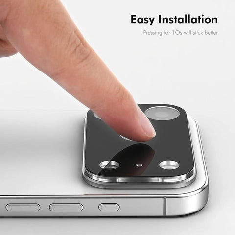 2pcs ENKAY Hat-Prince Black 9H Rear Camera Lens Tempered Glass Film, For iPhone Duo, For iPhone 18 Pro, For iPhone 18 Pro Max, For iPhone 17 Pro Max, For iPhone 17 Pro, For iPhone 17, For iPhone Air