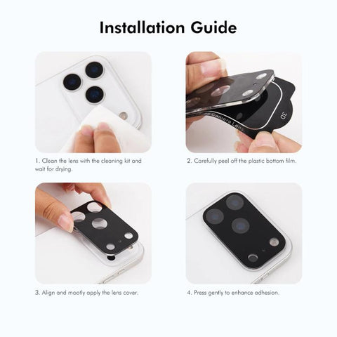2pcs ENKAY Hat-Prince Black 9H Rear Camera Lens Tempered Glass Film, For iPhone Duo, For iPhone 18 Pro, For iPhone 18 Pro Max, For iPhone 17 Pro Max, For iPhone 17 Pro, For iPhone 17, For iPhone Air