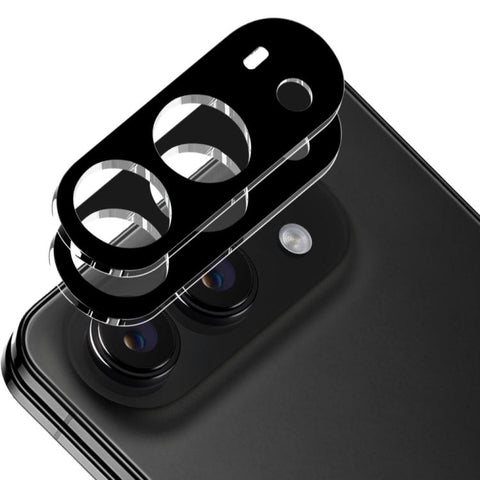 2pcs ENKAY Hat-Prince Black 9H Rear Camera Lens Tempered Glass Film, For iPhone Duo, For iPhone 18 Pro, For iPhone 18 Pro Max, For iPhone 17 Pro Max, For iPhone 17 Pro, For iPhone 17, For iPhone Air