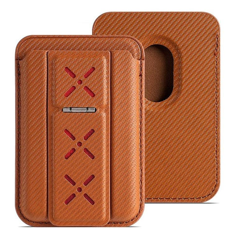 Magnetic Invisible Foldable Stand Card Bag