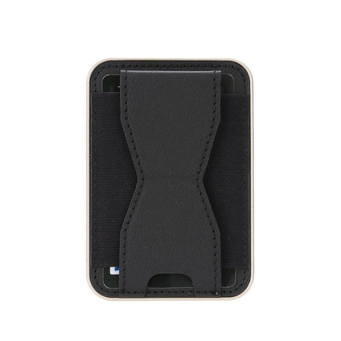 Magnetic Waistband Vegan Leather Card Bag