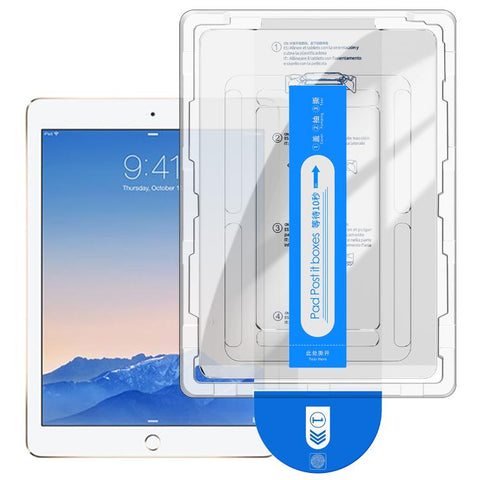 Easy Install Box Dust-Free Curved Edge HD Tempered Glass Film, For iPad Air 13 2026 / 2025 / 2024, For iPad Air 11 2026 / 2025 / 2024, For iPad Pro 13 2025 / 2024, For iPad Pro 11 2025 / 2024, For iPad 2025 / 2022, For iPad mini 2024 / mini 6          ...
