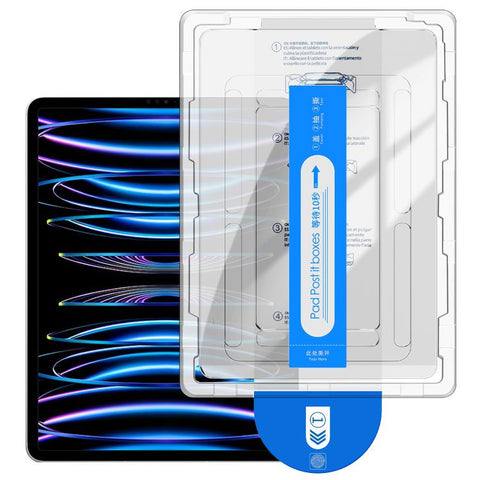Easy Install Box Dust-Free Curved Edge HD Tempered Glass Film, For iPad Air 13 2026 / 2025 / 2024, For iPad Air 11 2026 / 2025 / 2024, For iPad Pro 13 2025 / 2024, For iPad Pro 11 2025 / 2024, For iPad 2025 / 2022, For iPad mini 2024 / mini 6          ...