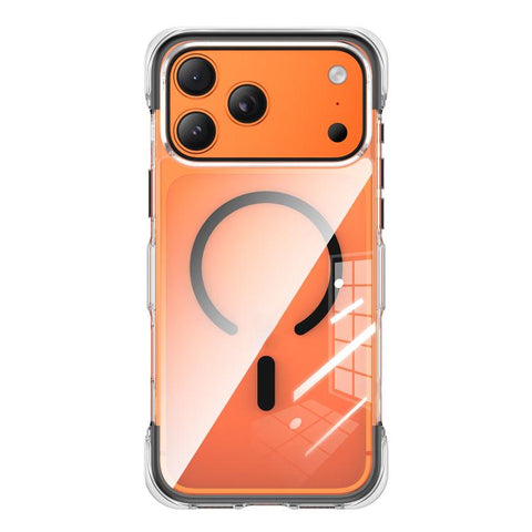 Vacuum-Sealed Transparent Airbag Magnetic Acrylic Phone Case, For iPhone 18 Pro / 17 Pro, For iPhone 18 Pro Max / 17 Pro Max, For iPhone 17