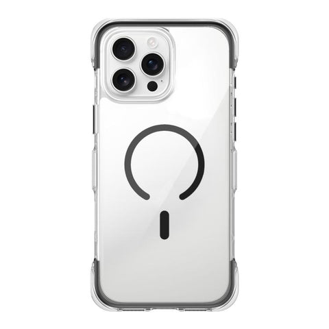 Vacuum-Sealed Transparent Airbag Magnetic Acrylic Phone Case, For iPhone 16 Pro Max, For iPhone 16 Pro, For iPhone 16, For iPhone 15 Pro Max, For iPhone 15 Pro, For iPhone 15