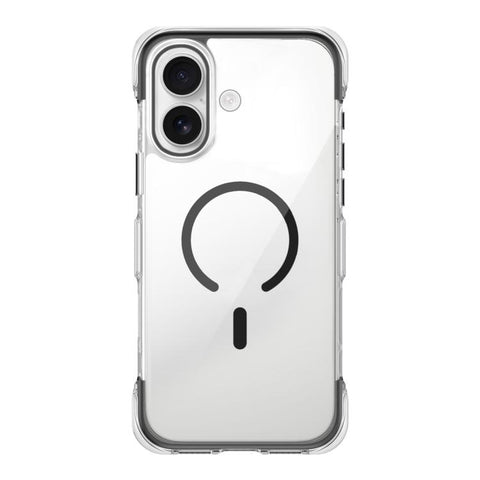 Vacuum-Sealed Transparent Airbag Magnetic Acrylic Phone Case, For iPhone 16 Pro Max, For iPhone 16 Pro, For iPhone 16, For iPhone 15 Pro Max, For iPhone 15 Pro, For iPhone 15