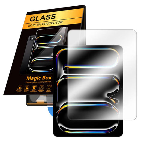 Easy Install Box Dust-Free HD Eye-Protection Tempered Glass Tablet Film, For iPad Air 13 2026 / 2025 / 2024, For iPad Air 11 2026 / 2025 / 2024, For iPad Pro 13 2025 / 2024, For iPad Pro 11 2025 / 2024, For iPad 2025 / 2022, For iPad mini 2024 / mini 6...