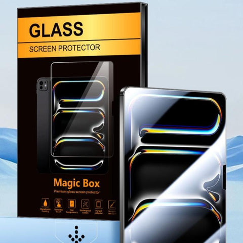 Easy Install Box Dust-Free HD Eye-Protection Tempered Glass Tablet Film, For iPad Air 13 2026 / 2025 / 2024, For iPad Air 11 2026 / 2025 / 2024, For iPad Pro 13 2025 / 2024, For iPad Pro 11 2025 / 2024, For iPad 2025 / 2022, For iPad mini 2024 / mini 6...