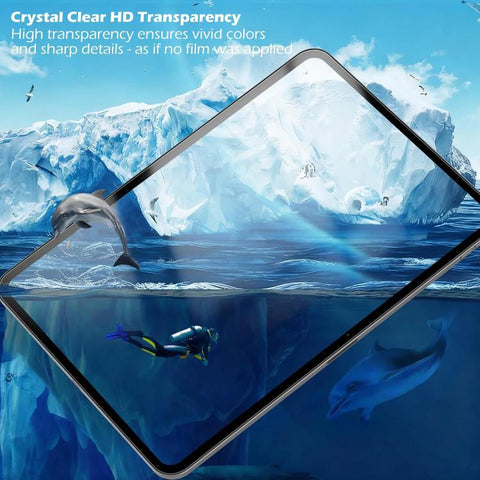 Easy Install Box Dust-Free HD Curved Edge Anti-Fingerprint Tempered Glass Tablet Film, For iPad Air 13 2026 / 2025 / 2024, For iPad Air 11 2026 / 2025 / 2024, For iPad Pro 13 2025 / 2024, For iPad Pro 11 2025 / 2024, For iPad 2025 / 2022               ...