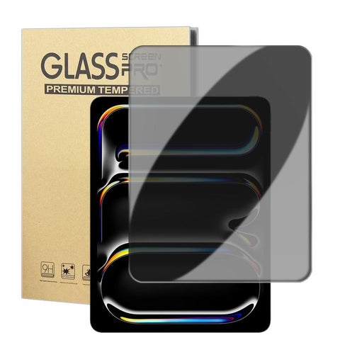 Curved Edge Anti-Fingerprint Privacy Tempered Glass Tablet Screen Film, For iPad Air 13 2026 / 2025 / 2024, For iPad Air 11 2026 / 2025 / 2024, For iPad Pro 13 2025 / 2024, For iPad Pro 11 2025 / 2024, For iPad 2025 / 2022, For iPad mini 2024 / mini 6 ...