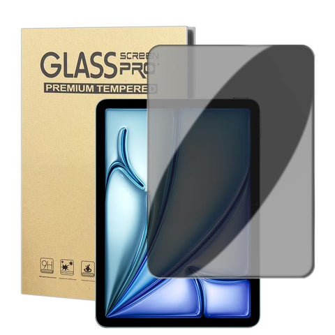Curved Edge Anti-Fingerprint Privacy Tempered Glass Tablet Screen Film, For iPad Air 13 2026 / 2025 / 2024, For iPad Air 11 2026 / 2025 / 2024, For iPad Pro 13 2025 / 2024, For iPad Pro 11 2025 / 2024, For iPad 2025 / 2022, For iPad mini 2024 / mini 6 ...
