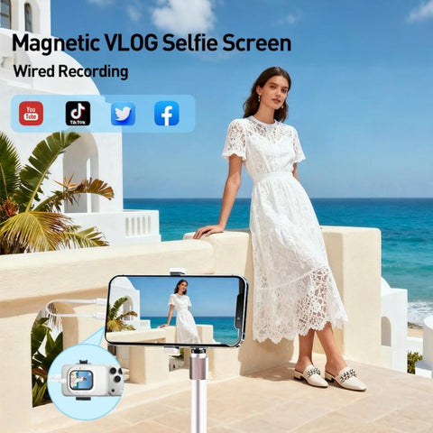 Slim Mini Magnetic Wireless Selfie Screen Casting Device, D12