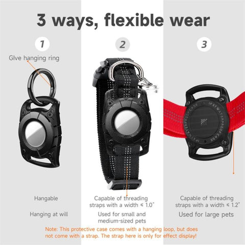 For AirTag 2nd Gen / AirTag 1st Gen Seal IP7 Waterproof Shockproof Anti-Loss Tracker Protective Cover