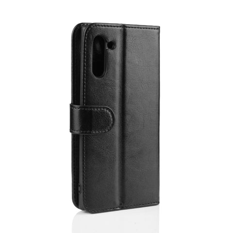 R64 Texture Single Fold Horizontal Flip Leather Case for Galaxy Note 10, with Holder & Card Slots & Wallet, For Galaxy Note 10