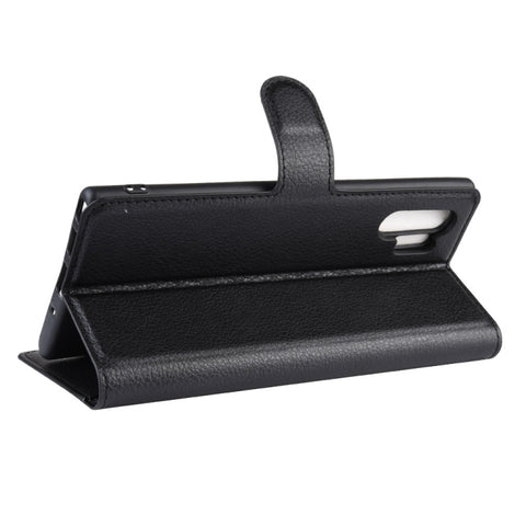 Litchi Texture Horizontal Flip Leather Case for Galaxy Note 10 Pro, with Wallet & Holder & Card Slots