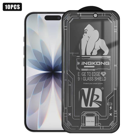 10 PCS/Pack 3D Large Arc Edge Electroplated Full-Screen 28-Degree Privacy Tempered Glass Film, For iPhone 18 Pro, For iPhone 18 Pro Max, For iPhone 17 Pro Max, For iPhone 17 Pro, For iPhone 17, For iPhone Air, For iPhone 16 Pro Max, For iPhone 16 Pro  ...