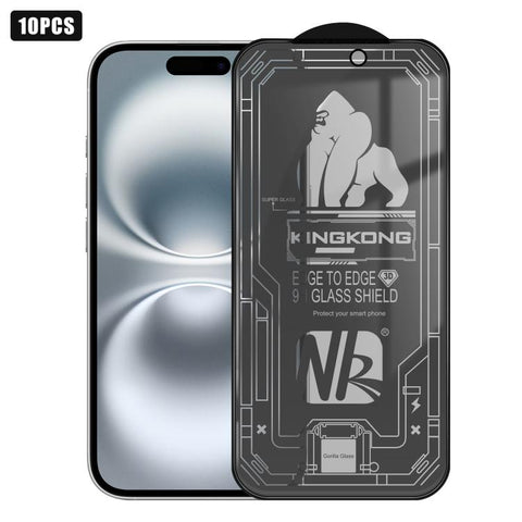 10 PCS/Pack 3D Large Arc Edge Electroplated Full-Screen 28-Degree Privacy Tempered Glass Film, For iPhone 18 Pro, For iPhone 18 Pro Max, For iPhone 17 Pro Max, For iPhone 17 Pro, For iPhone 17, For iPhone Air, For iPhone 16 Pro Max, For iPhone 16 Pro  ...
