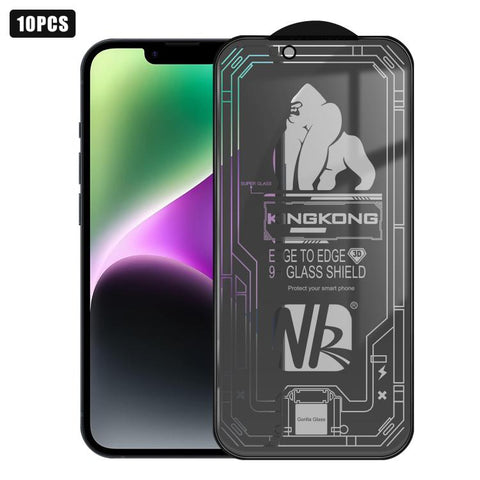 10 PCS/Pack 3D Large Arc Edge Electroplated Full-Screen 28-Degree Privacy Tempered Glass Film, For iPhone 18 Pro, For iPhone 18 Pro Max, For iPhone 17 Pro Max, For iPhone 17 Pro, For iPhone 17, For iPhone Air, For iPhone 16 Pro Max, For iPhone 16 Pro  ...