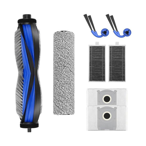 JUNSUNMAY 8pcs/Set Robot Vacuum Cleaner Replacement Parts Kit for Ecovacs Deebot X9 Pro Omni / X9 Pro