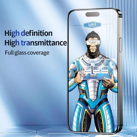 10pcs Blue Gorilla Anti-fingerprint Anti-static Silk Screen HD Electroplated Tempered Glass Film, For iPhone 18 Pro / 17 Pro, For iPhone 18 Pro Max / 17 Pro Max, For iPhone 17e, For iPhone 17, For iPhone Air, For iPhone 16e, For iPhone 16 Pro Max      ...